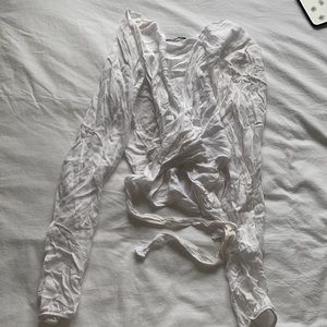 tied brandy melville top